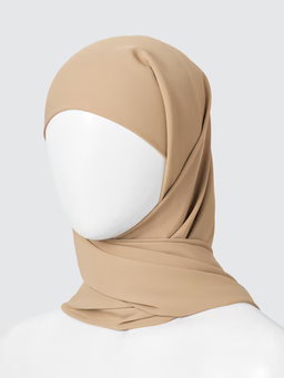 Uniqlo Georgette Hijab - Beige