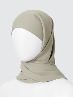 Uniqlo Georgette Hijab - Brown