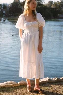 Ricarda Dress | Alabaster (S) 