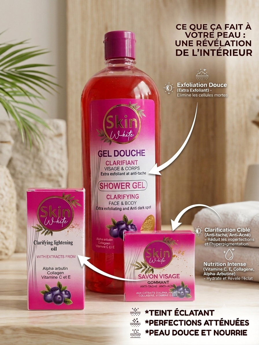 LA GAMME SKIN WHITE. _0