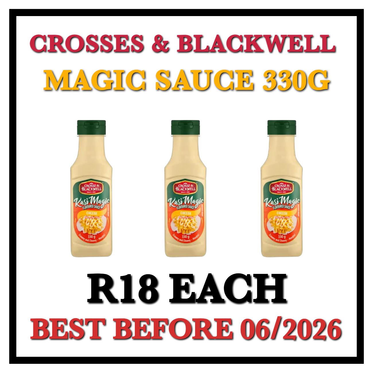 Crosses & Blackwell Magic Sauce 330g_0