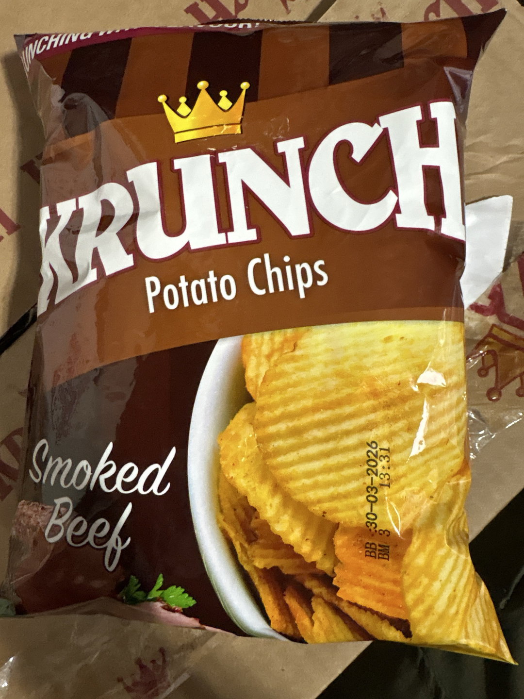 Krunch Smoked Beef 125g x10