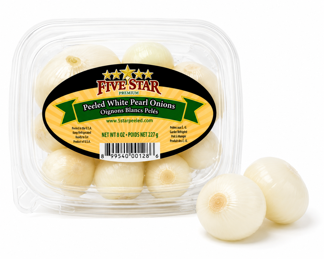 Peeled White Pearl Onions
