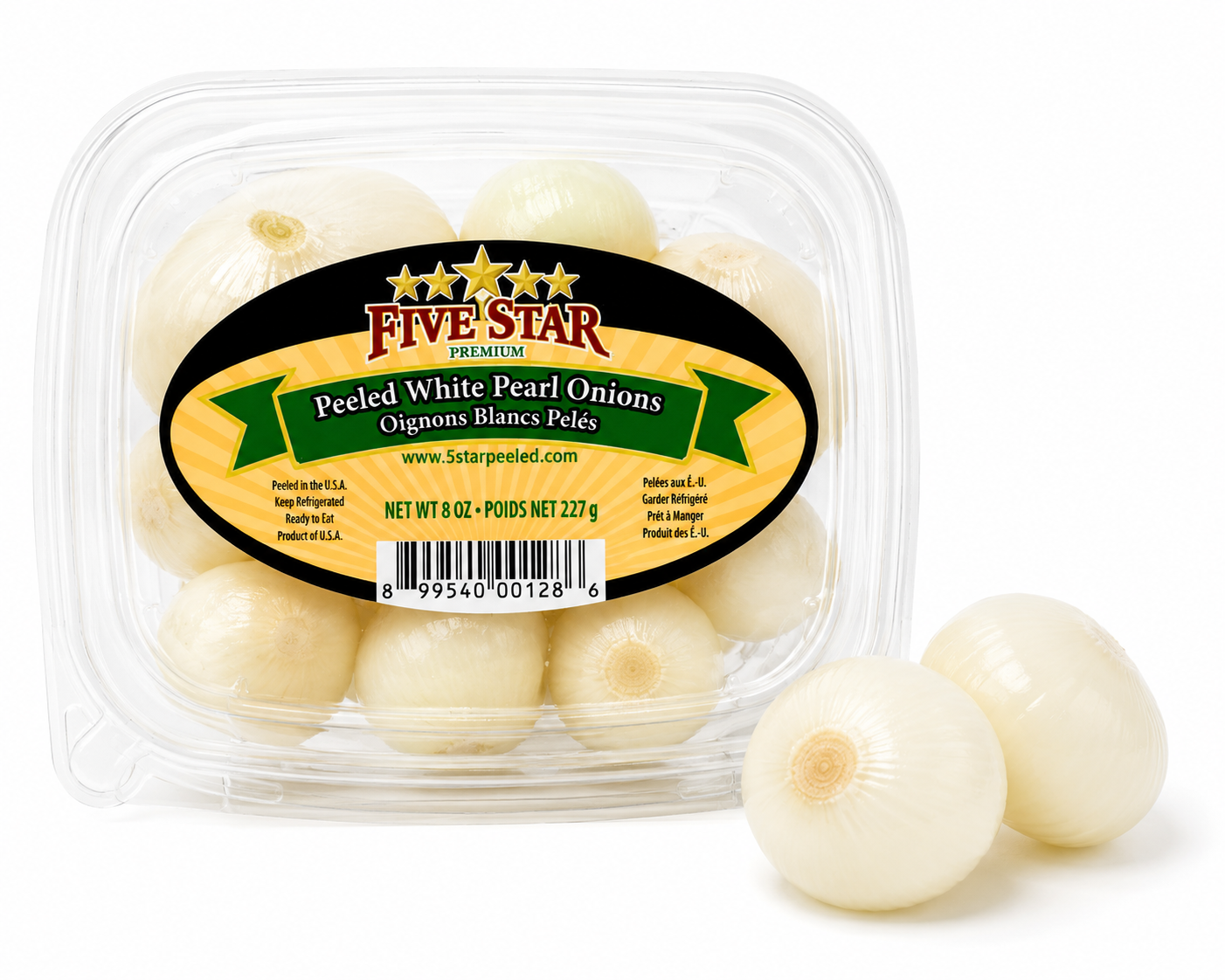 Peeled White Pearl Onions