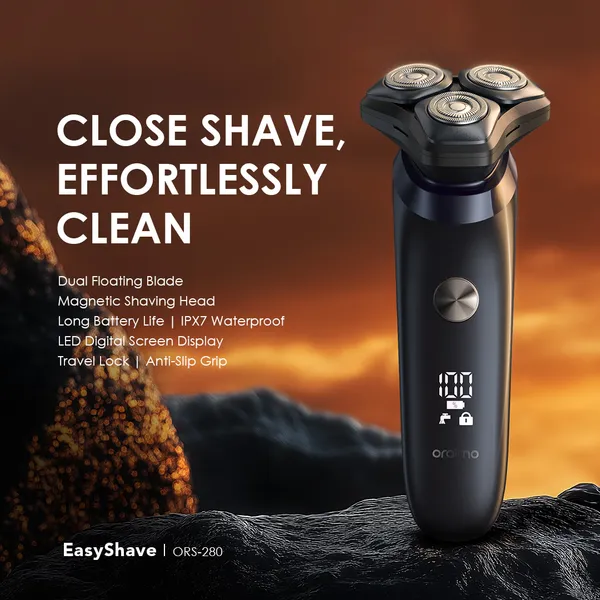 oraimo EasyShave Digital Display Shaver_0
