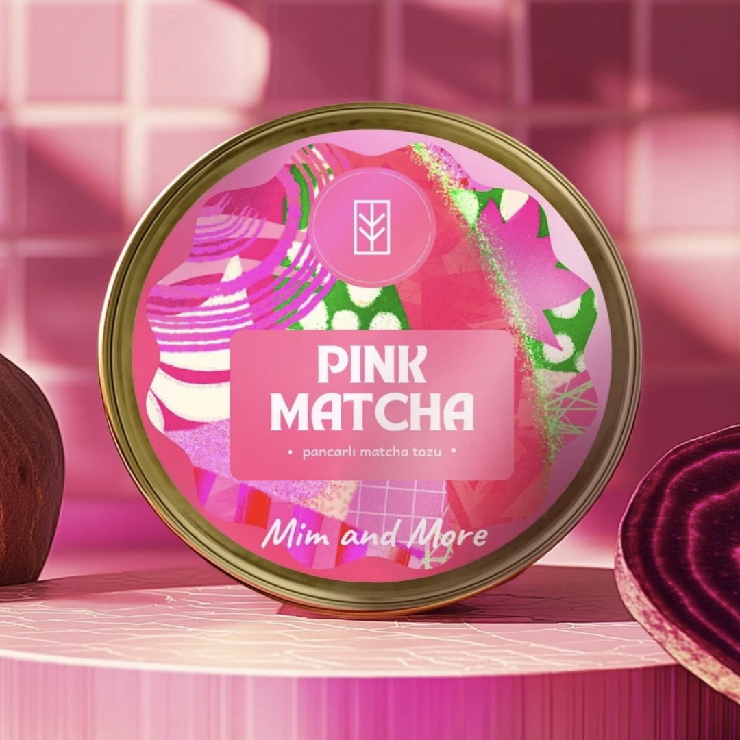 Mim & more pink matcha 25g