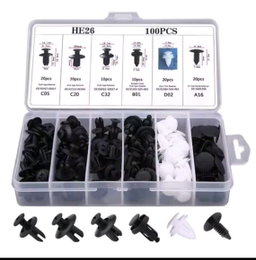 Car panel clips 100 pieces set