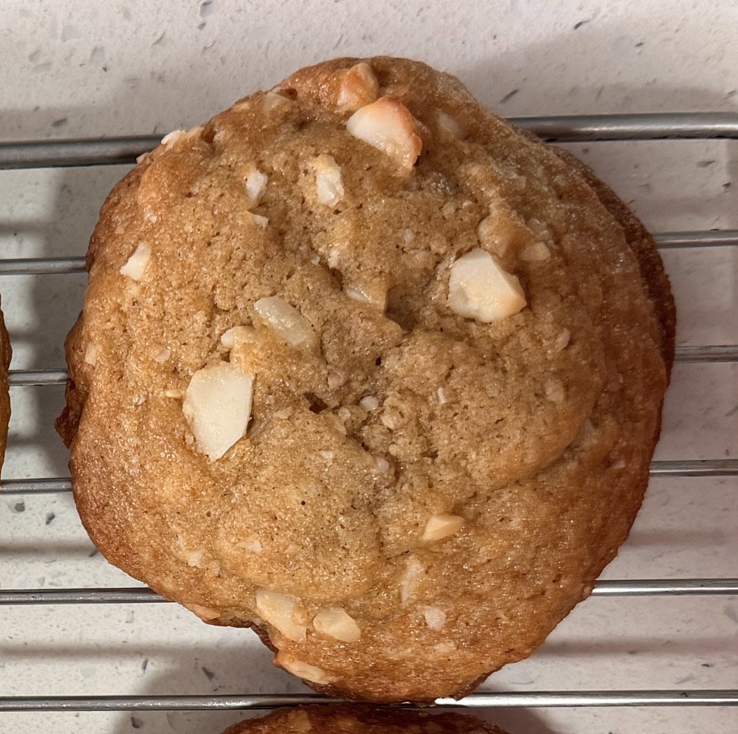 White Chip Macadamia Cookies