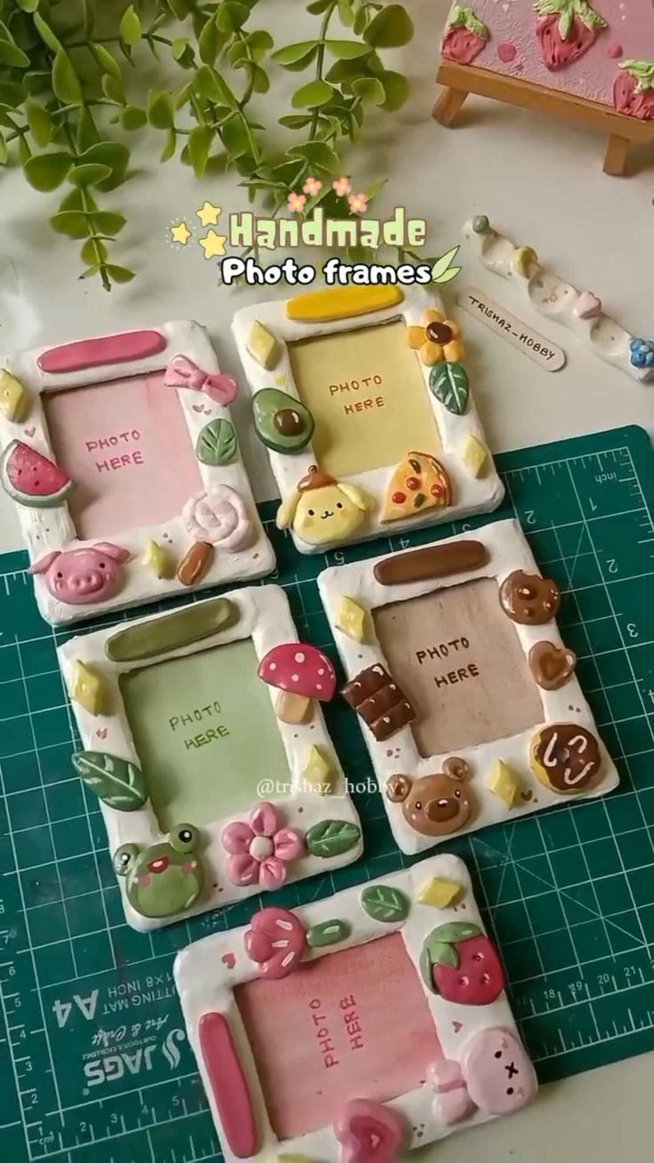 Handmade frame claycraft