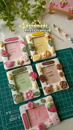 Handmade frame claycraft