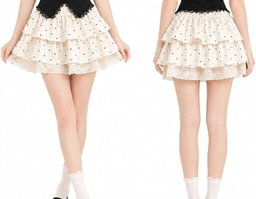 Polkadot skirt