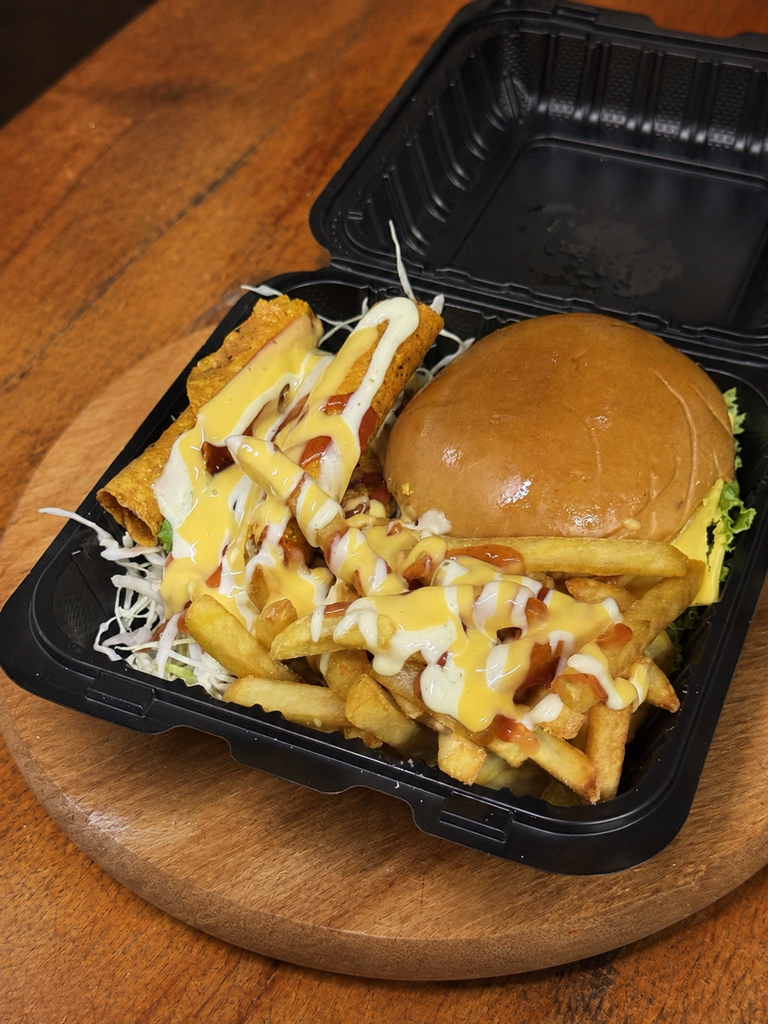 Taco burguer