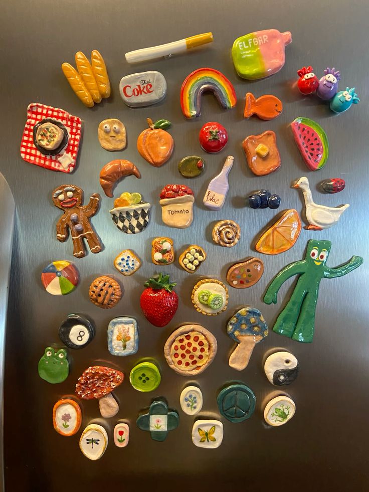 Handmade magnetic fridge decorations_0