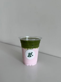Strawberry Milk Matcha Latte