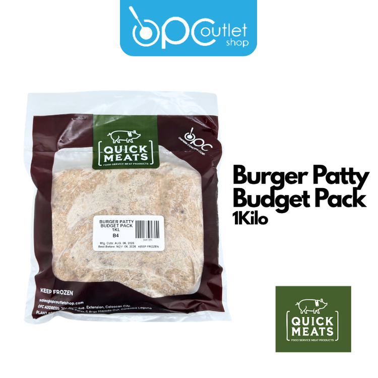 Quickmeats Budget Patty Ground 1kg_0
