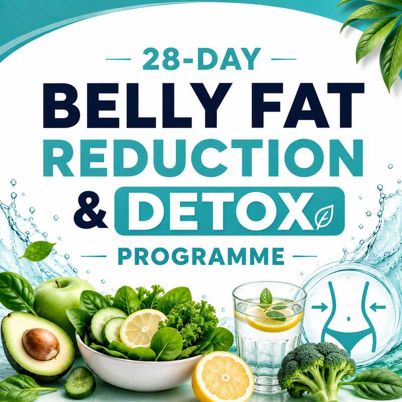 28-day Belly Fat Reduction & Detox Programme