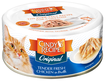 Cindy's Recipe Original Cat Can Food - 80g_8