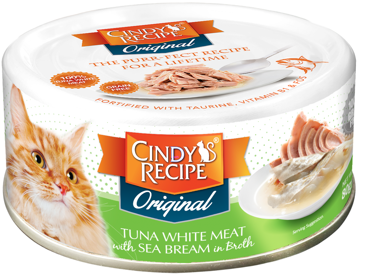 Cindy's Recipe Original Cat Can Food - 80g_10