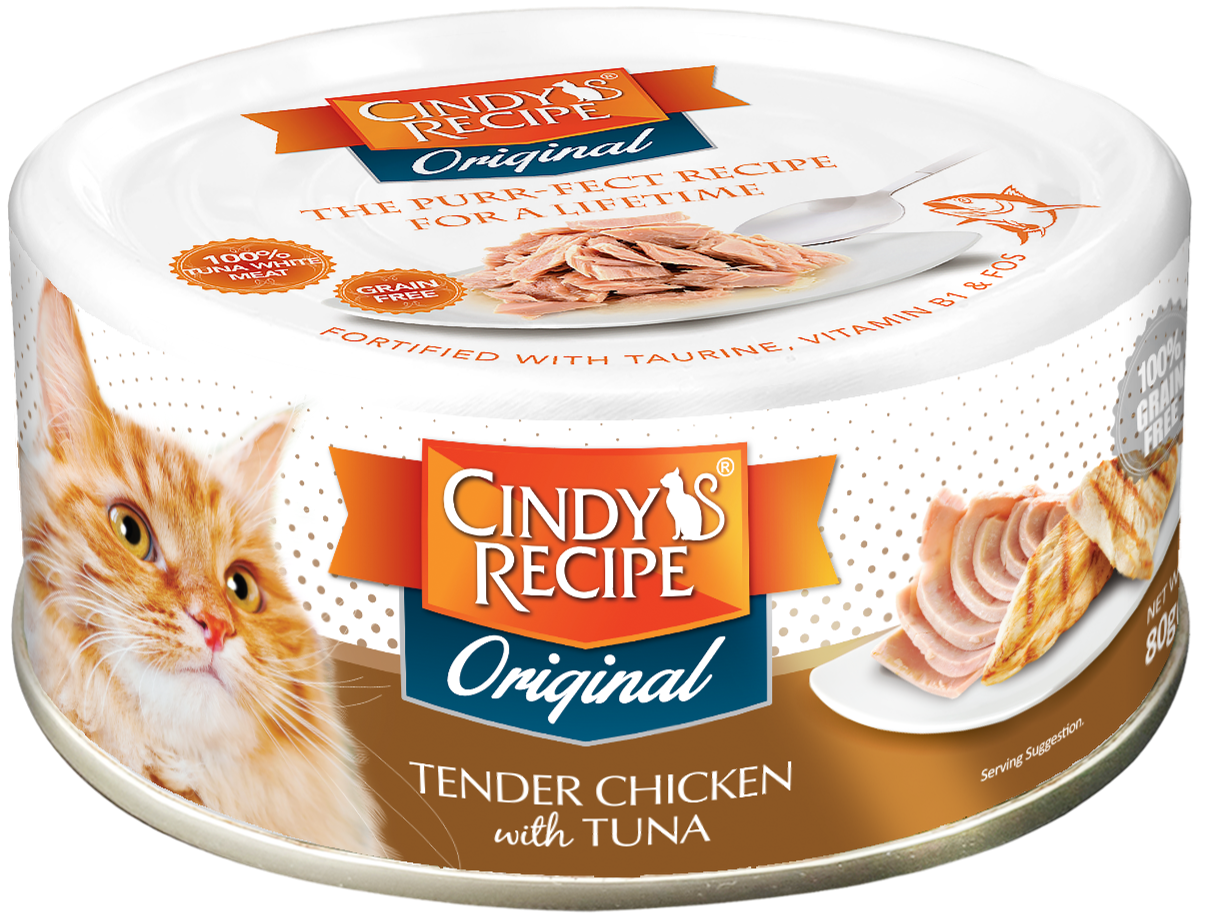 Cindy's Recipe Original Cat Can Food - 80g_12