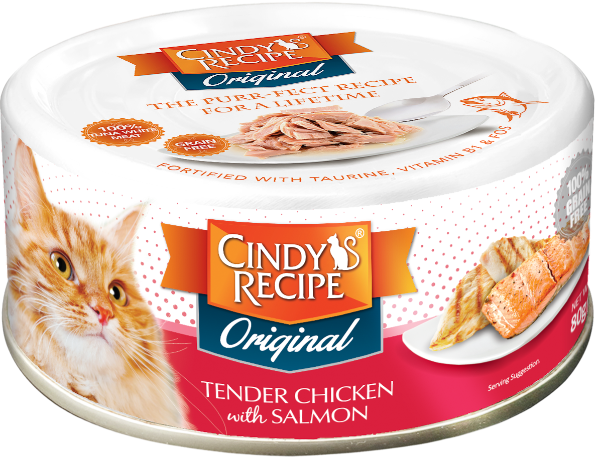 Cindy's Recipe Original Cat Can Food - 80g_13