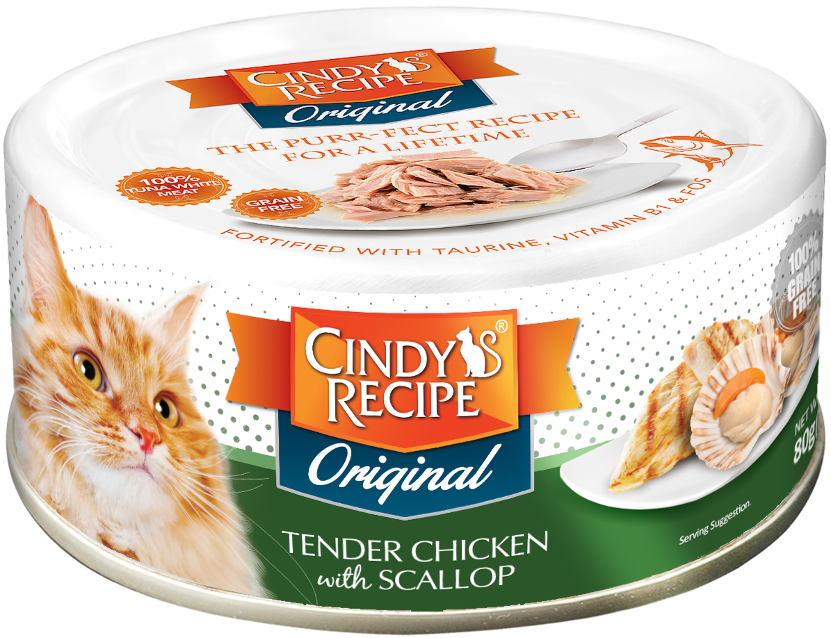 Cindy's Recipe Original Cat Can Food - 80g_14