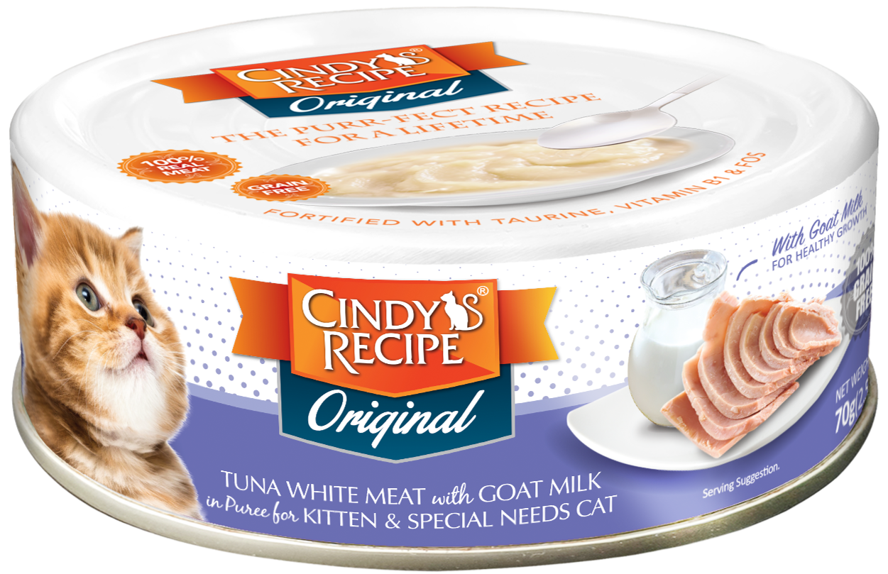 Cindy's Recipe Original Cat Can Food (Kitten) - 70g_1