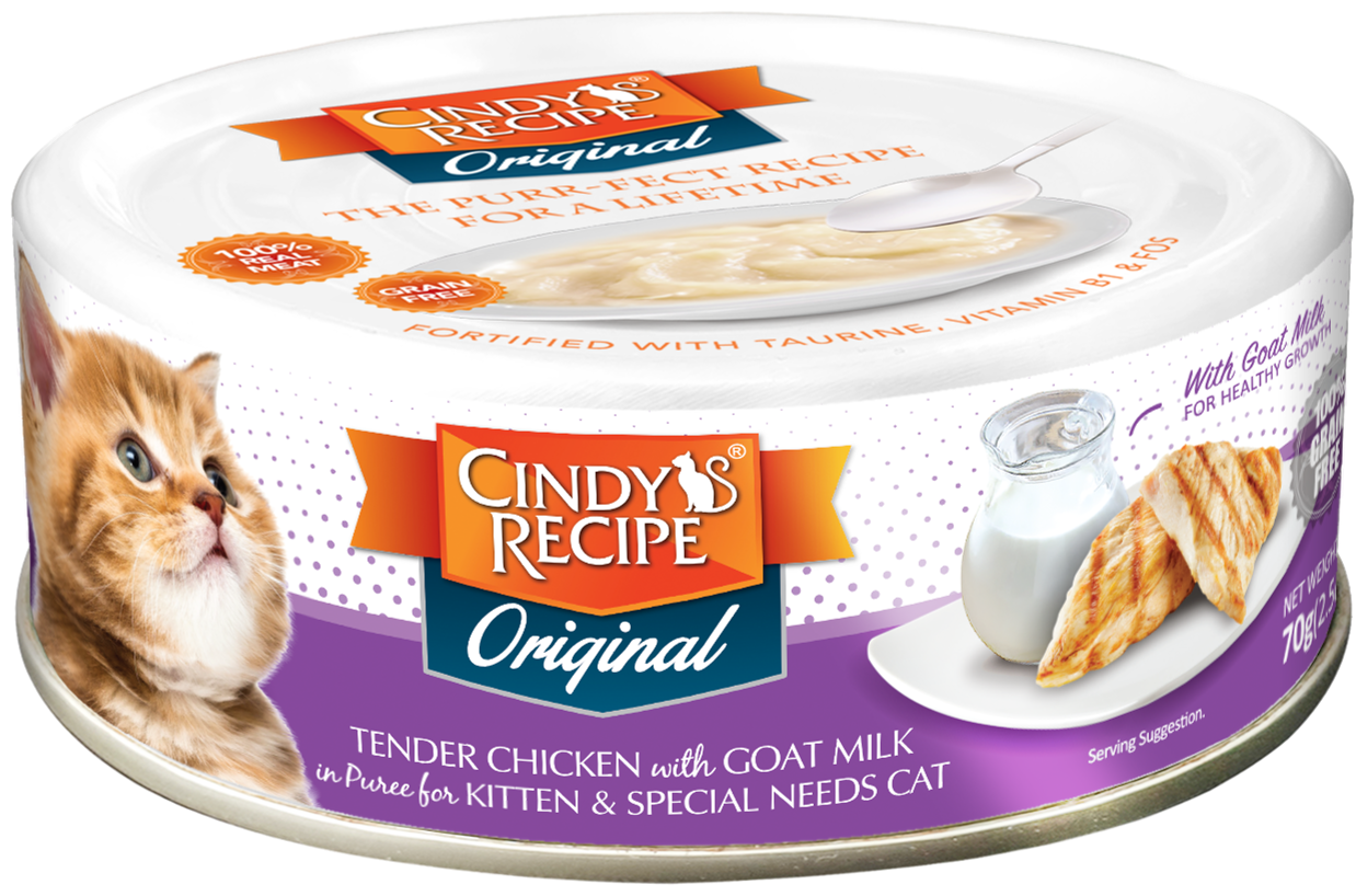 Cindy's Recipe Original Cat Can Food (Kitten) - 70g_2