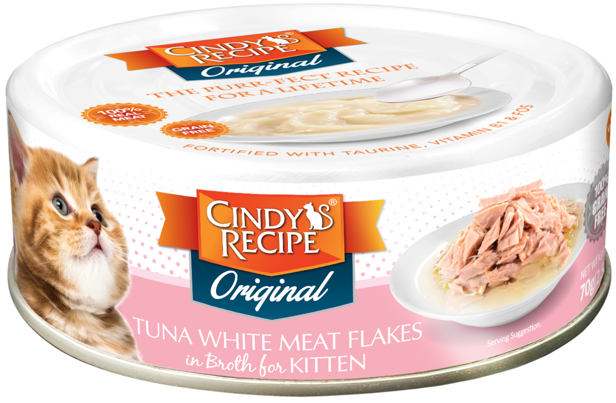 Cindy's Recipe Original Cat Can Food (Kitten) - 70g_3