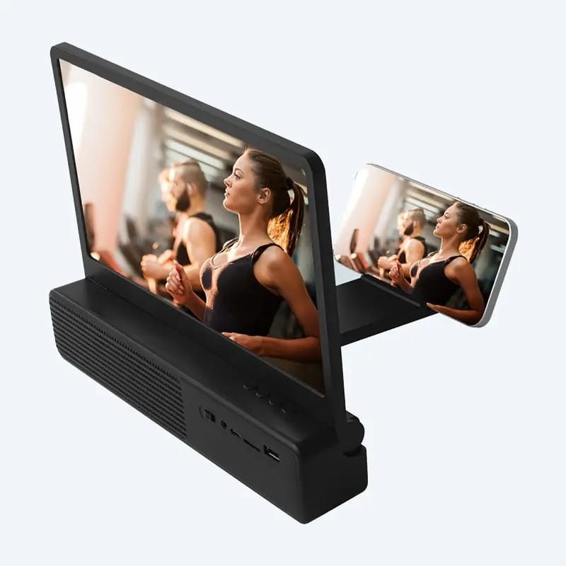 Wolulu AS-50221 11″ Phone Screen Magnifier With Bluetooth Speaker 12D