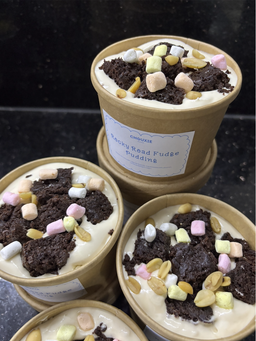 Rocky Road Fudge Pudding