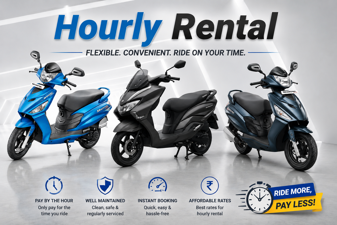 Hourly Scooty Rental