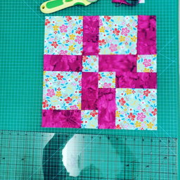 Sewing Workshop
Disappearing Nine-Patch Quilt Block Patchwork (Beginners )