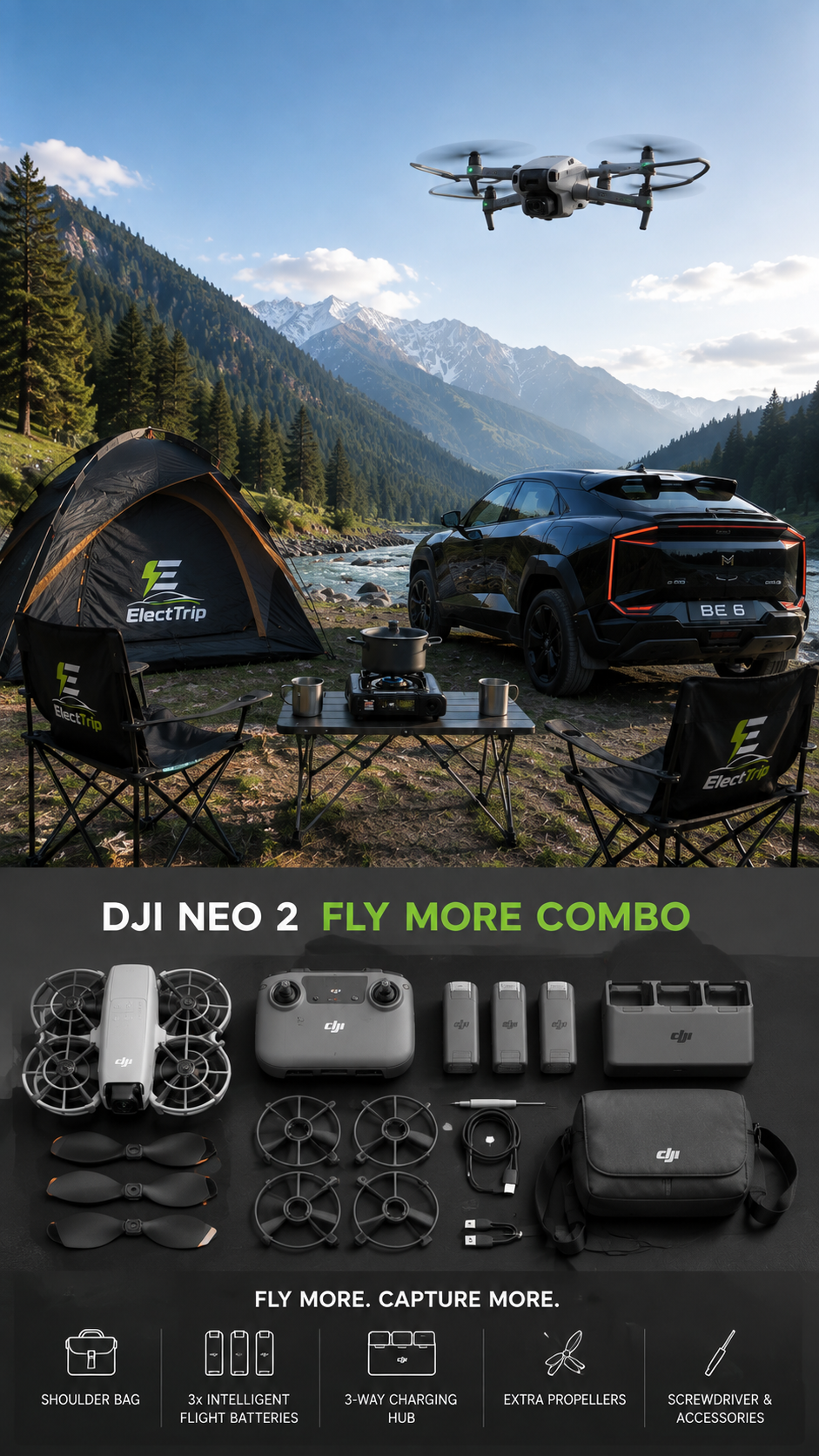🚁 Elevate Your Journey | DJI Neo 2 Fly More Combo | ₹3,000 / Day_0