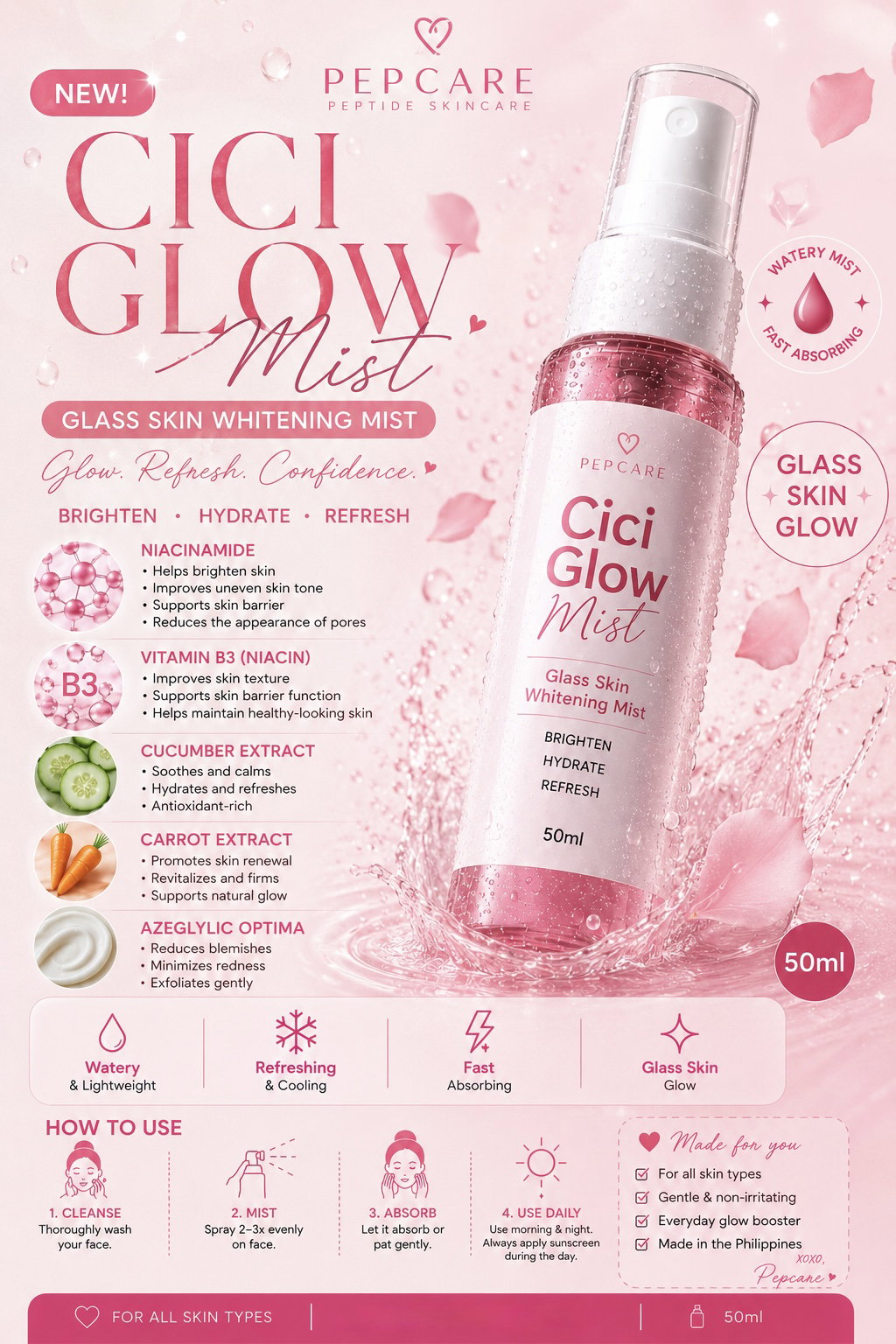 Glow Glass Skin Face Mist