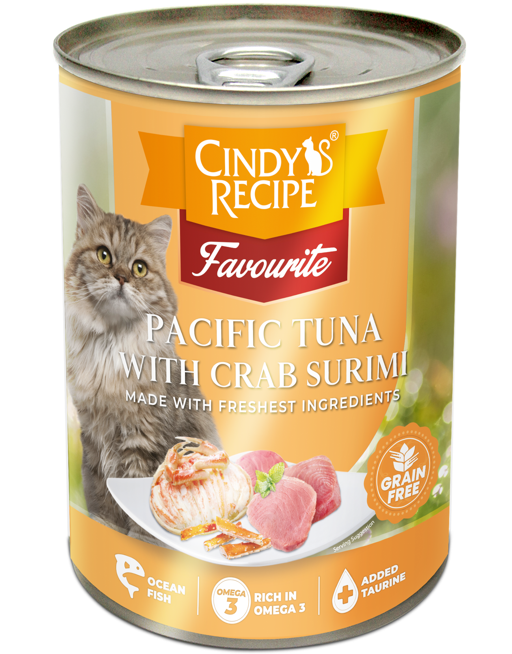 Cindy's Recipe Premium Wet Cat Food 400g | Assorted Flavours_6