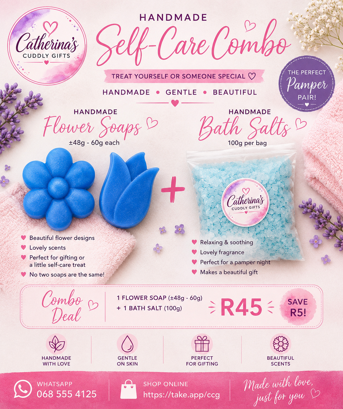 Self-care combo – Blue Lavender_0