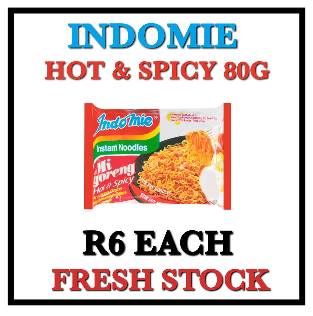 Indomie Noodels Hot & Spicy 80g