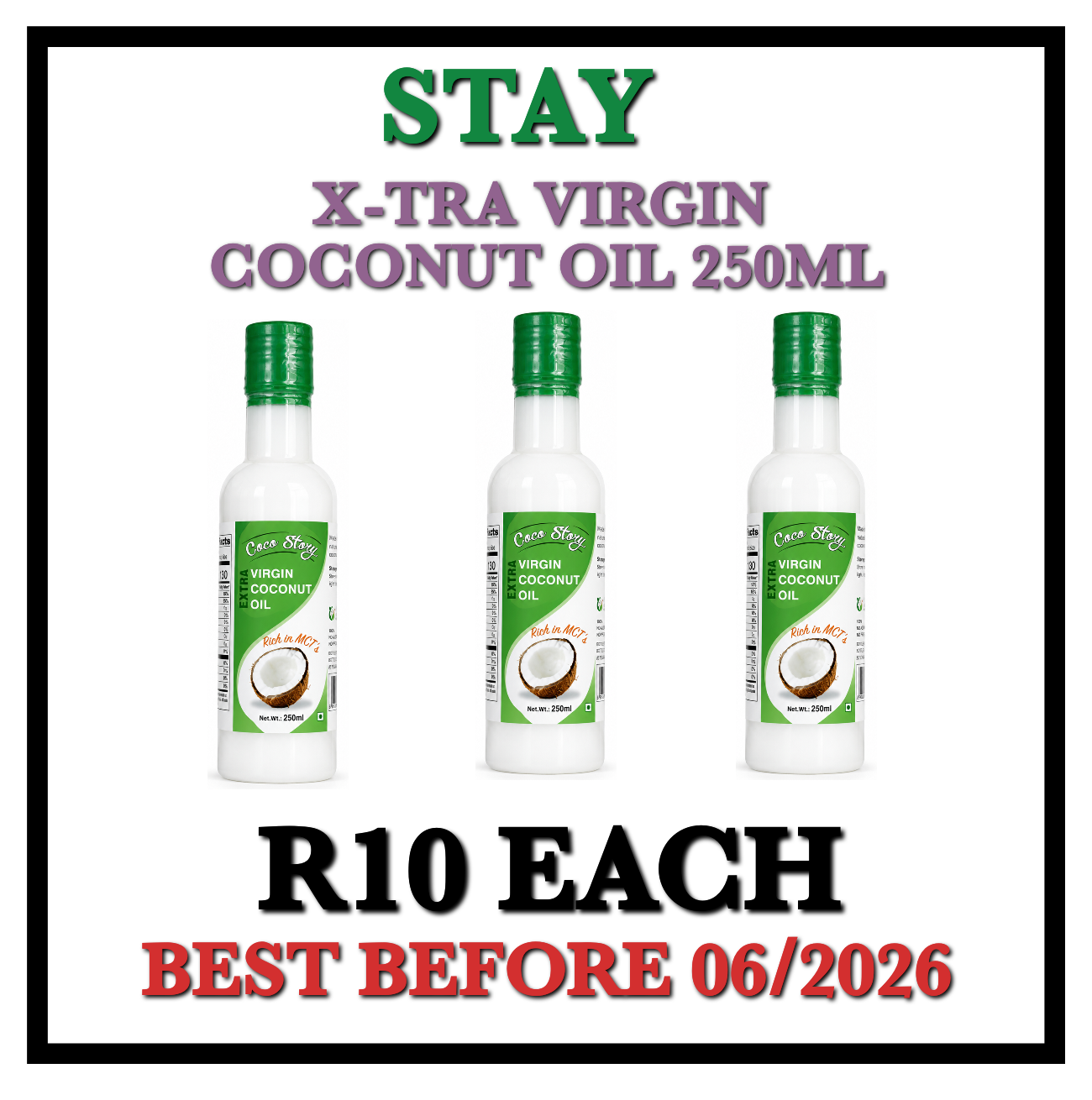 Extra Virgin Coconut Oil 250ml_0