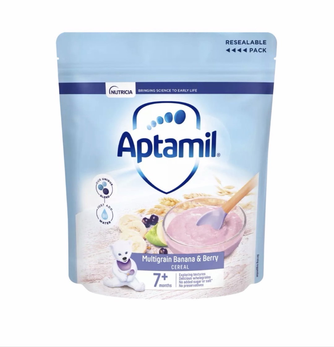 Aptamil multigrain banana & berry 200gm (7m+)