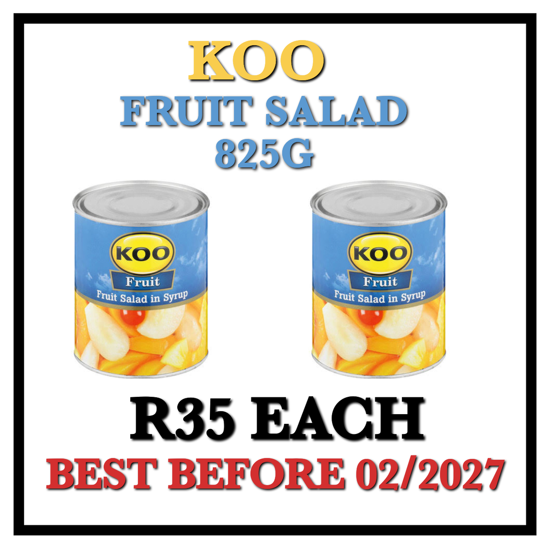 Koo Fruit Salad 825g