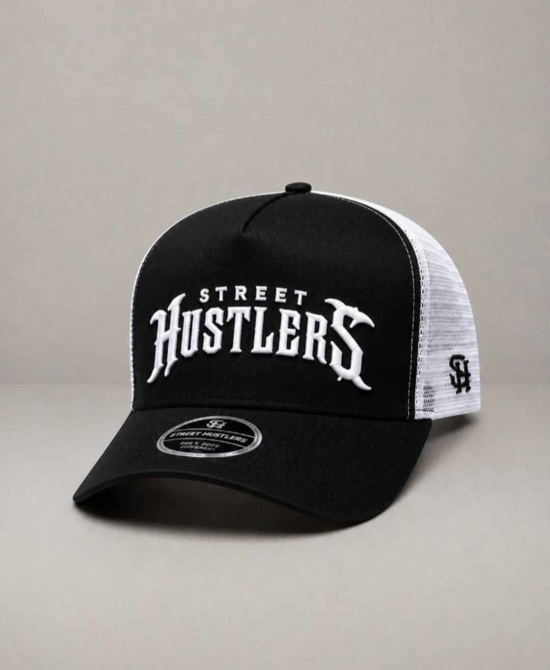 Black Hustler Cap