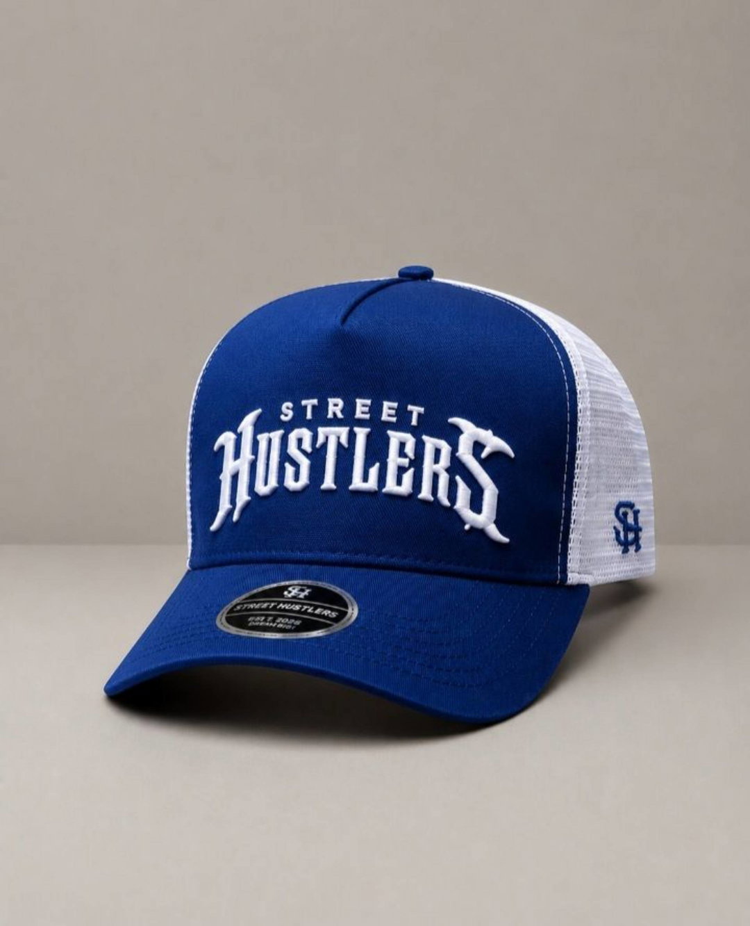 Blue Hustler Cap