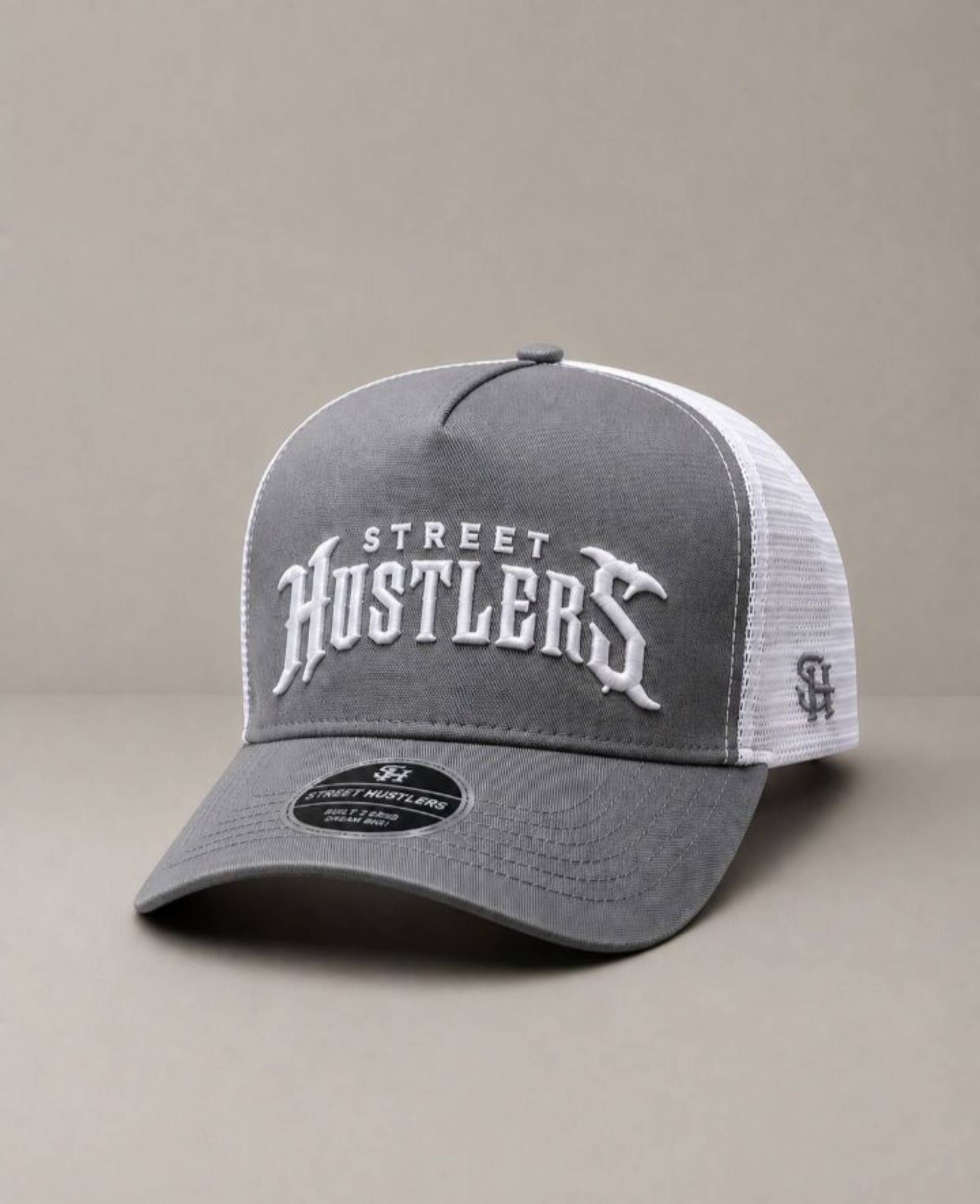 Grey Hustler Cap_0