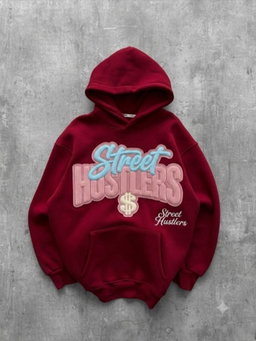 Red Hustler Hoodie