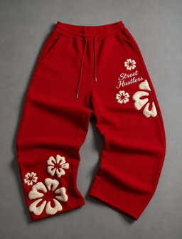 Red Hustler Pants