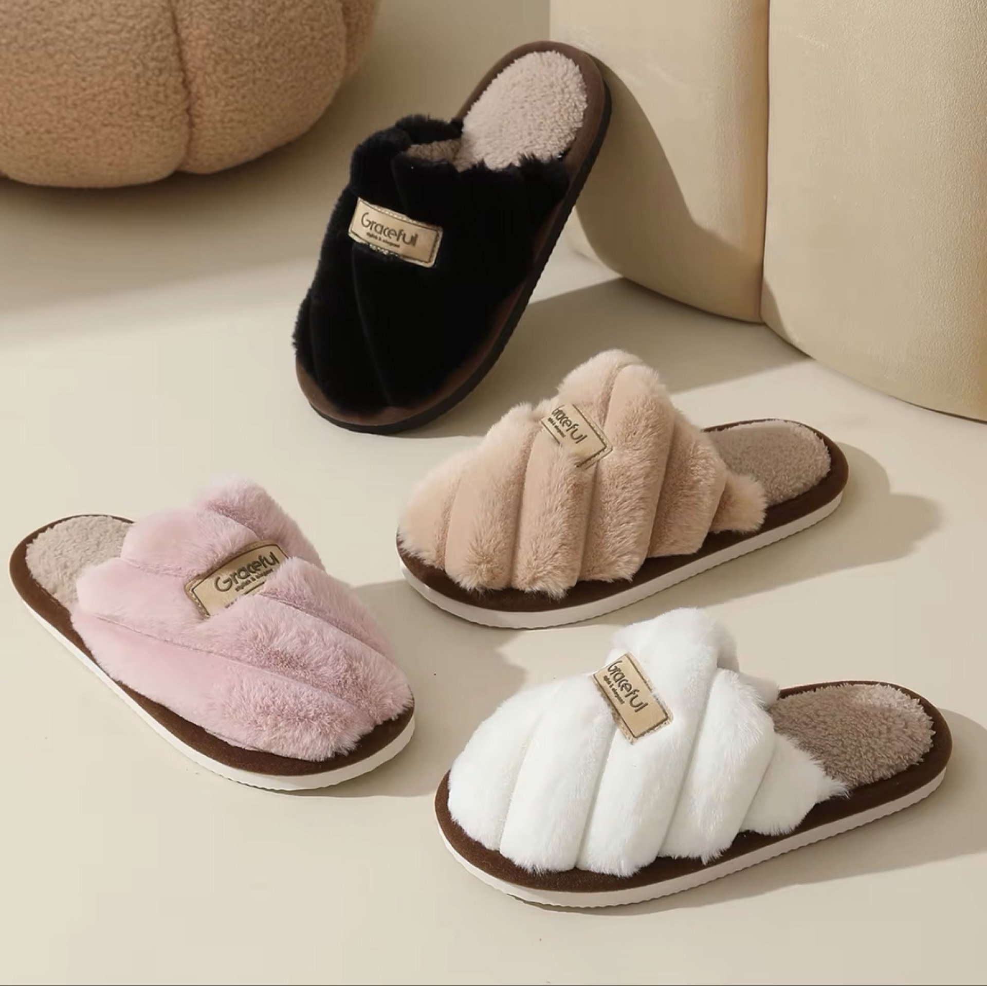 Indoor slippers lining antislip ( size 36-41)_0