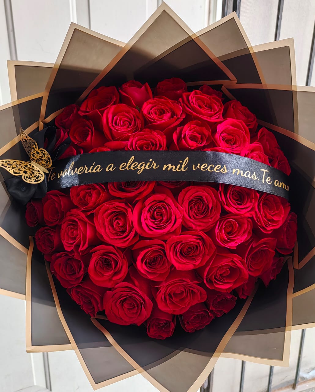Ramo Te Amo ❤️ 70 rosas
