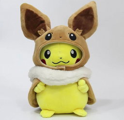 Poncho Pikachu Plushie