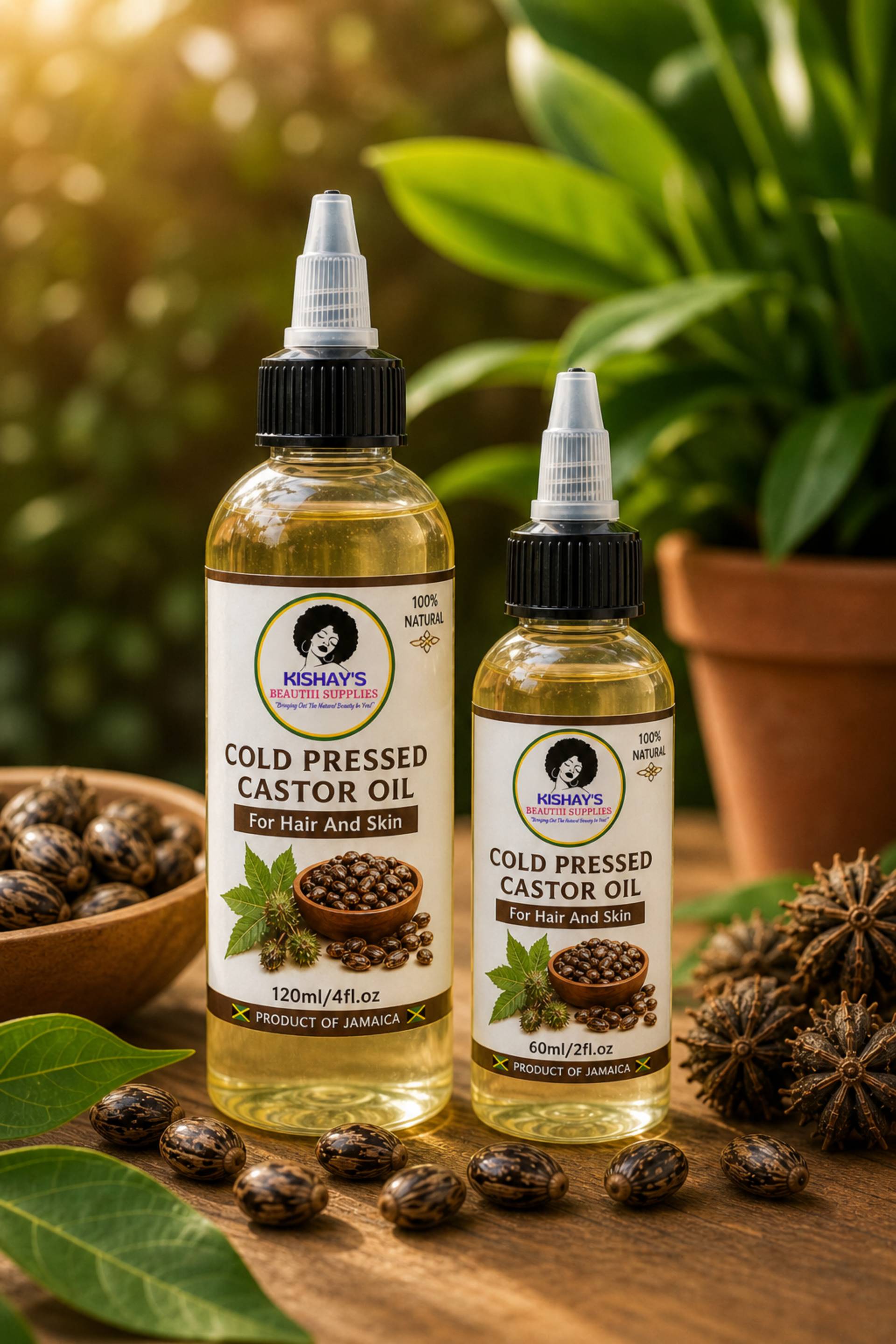 Cold Pressed Castor Oil- For thicker, stronger and healthier hair._0