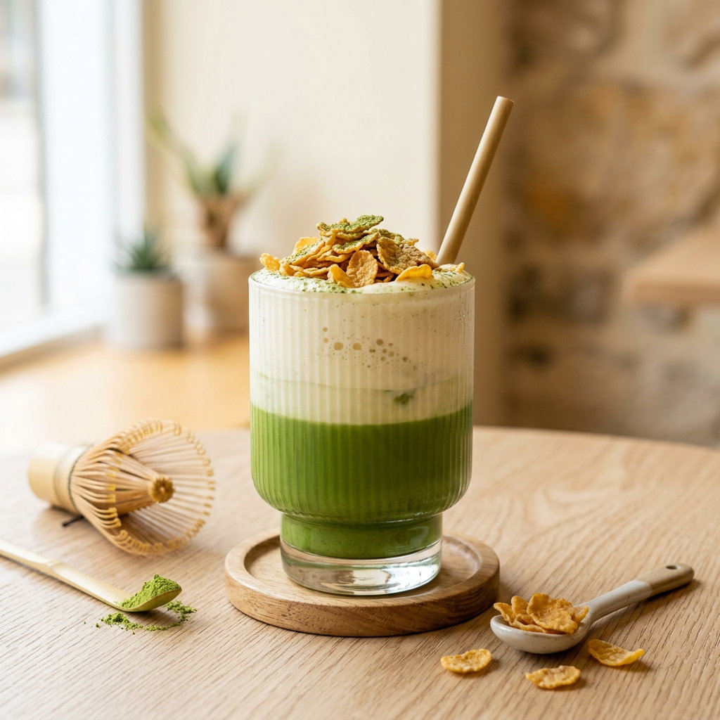 Matcha Cornmilk